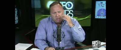 And you've got the green screens - The Truth vs. Alex Jones