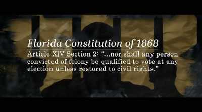 ANDERSON:
That felony disfranchisement - All In: The Fight for Democracy