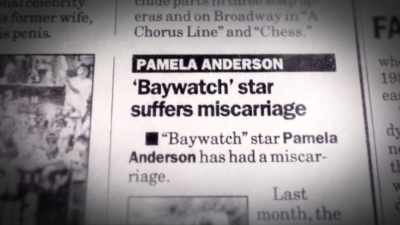 ANDERSON Y LEE PIERDEN A SU BEBÉ - Pamela, A Love Story