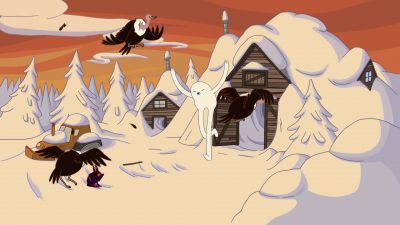 >> AAH! WHOO-WHOO-WHOO! - Adventure Time
