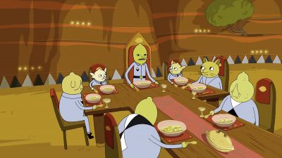 >> COMMENCE DINNER. - Adventure Time