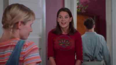 -Andie.
-Oh! Joey! Hi! - Dawson's Creek