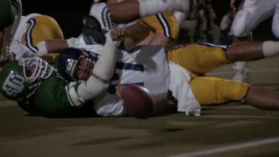 Andre Krimm breaks into the backfield - Necessary Roughness
