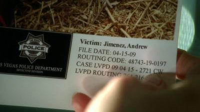 Andrew Jimenez. - CSI: Crime Scene Investigation