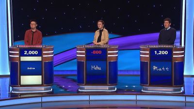 Andrew. - Jeopardy! Masters