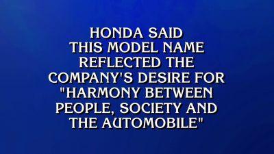 Andrew.
- What is Accord? - Jeopardy! Masters