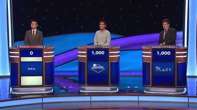 Andrew.
- Who's Robespierre? - Jeopardy! Masters
