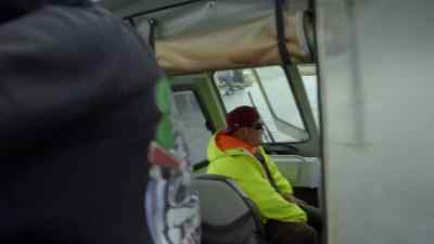 Andy, you come out
on the claim again, - Bering Sea Gold