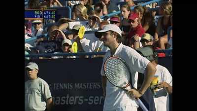 [Andy] I remember him giving me
a little look after I hit it, like, - Untold: Breaking Point