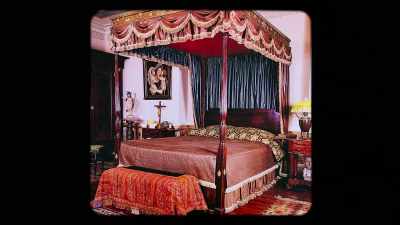 Andy's bedroom,
it was just this beautiful carved bed. - The Andy Warhol Diaries