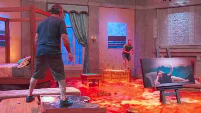 Andy's not slowing down - Floor Is Lava