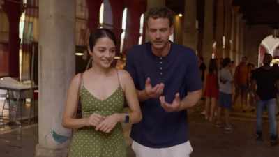 Angelo doesn't really
know how to talk to a woman - A Very Venice Romance
