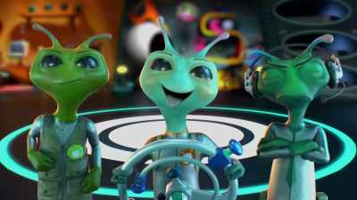[angry muttering] - Alien TV