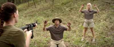 - Animal control.
Well, we were just- - Alien Hunt