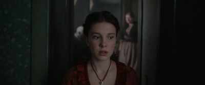 [animal squeaking] - Enola Holmes