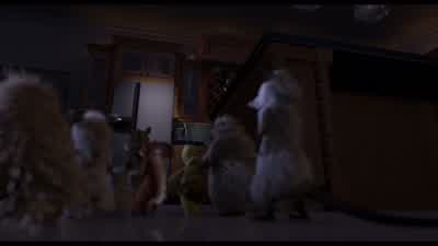 Animals we're in the house. - Over the Hedge