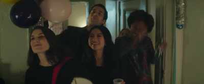 ♪ Ann and Max and Jonathan
And Carolyn and Kerri ♪ - tick, tick    BOOM!