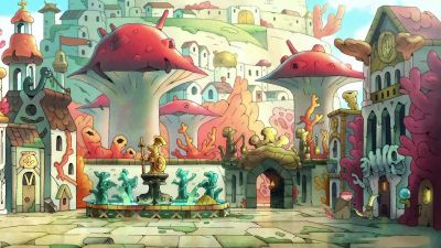 [Anne] Whoa,
look at this place! - Amphibia