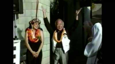 -[Annette] Oh, my gosh!
-And then we had
a big wedding reception - More Than Miyagi: The Pat Morita Story