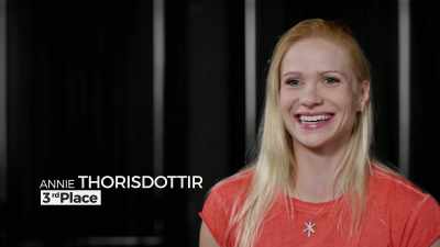 ANNIE THORISDOTTIR
3ème place - The Redeemed and the Dominant: Fittest on Earth