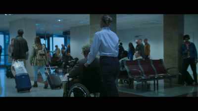 ANNOUCER [OVER PA]:
This is a boarding announcement - The Day of the Jackal