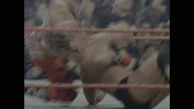 [announcer 1]
Michaels going for another kick. Austin... - Mr. McMahon