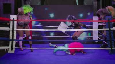 [Announcer #1 screaming] - The Boulet Brothers' Dragula: Titans