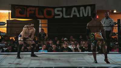 ANNOUNCER 2: Coming in here
tonight, probably one of - The Wrestlers
