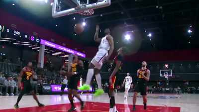 [announcer 2]
Look at the body on that guy… - Destination NBA: A G League Odyssey