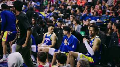 [announcer 2] One thing that Mason Jones
has not stopped doing - Destination NBA: A G League Odyssey
