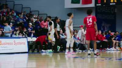 [announcer 2] We know Queen's
gonna be very aggressive, - Destination NBA: A G League Odyssey