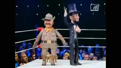 - [announcer] Abraham Lincoln!
- [crowd cheering] - Stamped from the Beginning