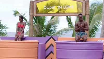 >> Announcer: AS COUPLES, THE
ISLANDERS WILL BE ASKED - Love Island