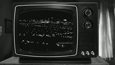 ANNOUNCER: Before us,
a sprawling city at night, - Sound of the Police