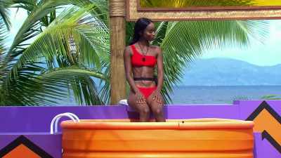 >> Announcer: BUT IF THEY GET
THE ANSWER WRONG... THEIR - Love Island