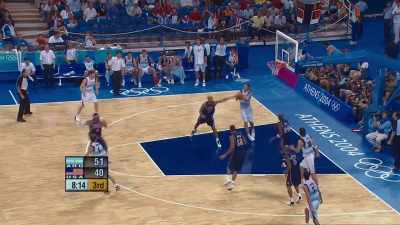 [announcer] Ginóbili. - The Redeem Team