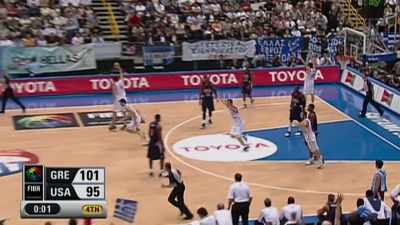 [announcer] He misses.
That's it. It's Greece! - The Redeem Team