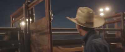 ANNOUNCER". He's got
an eight-second whistle. - The Rider