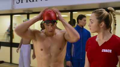 [announcer] It's time
 for our final men's race, - Swimming for Gold
