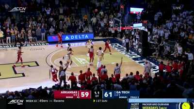 [announcer] Jones for three.
He makes it in. - Destination NBA: A G League Odyssey