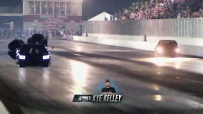 [announcer]
Kye Kelly gets the win. - Street Outlaws No Prep Kings Team Attack