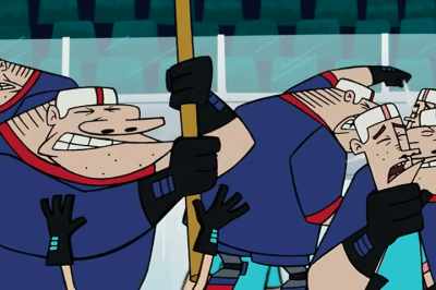 ANNOUNCER:
Ooh, that crowd of two is really getting into it. - Johnny Test