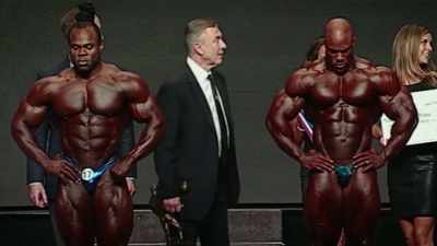-ANNOUNCER: Phil Heath!
-(CHEERING) - Breaking Olympia: The Phil Heath Story