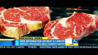 - [Announcer] Processed 
meat is clearly linked - What the Health