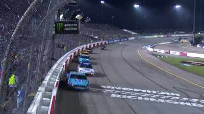 [announcer] Short track win
 number one for Martin Truex! - The Age of A.I.
