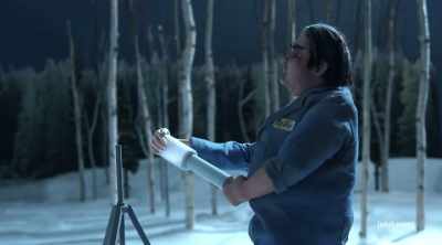 Announcer:
So whoever beholds the hardest - The Shivering Truth