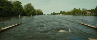 ANNOUNCER: They're past
the three-quarter mark. - The Boys in the Boat
