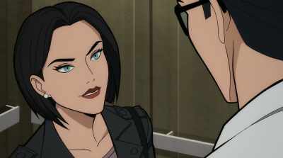 Another alien?
He flies and can push rockets. - Superman: Man of Tomorrow