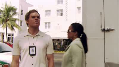 Another beautiful Miami day, mutilated corpses with the chance of afternoon showers. - Dexter