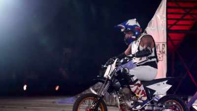 Another bike.
[laughs] - America's Got Talent: Extreme